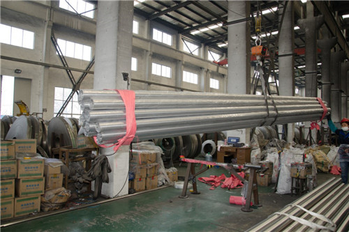Stainless steel tubes of various specifications